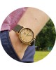 Drewniany Zegarek Donald Nylon