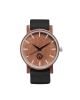 Drewniany Zegarek Black Andrew Nylon