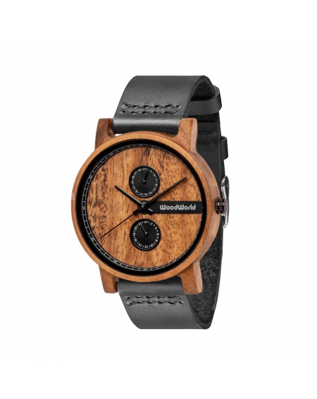 Drewniany Zegarek Black Frank