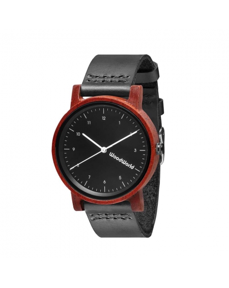 Drewniany Zegarek Black Tom