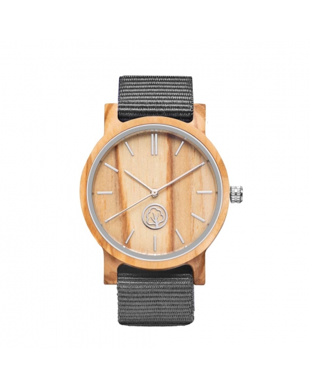 Drewniany Zegarek Lady Olivia Nylon