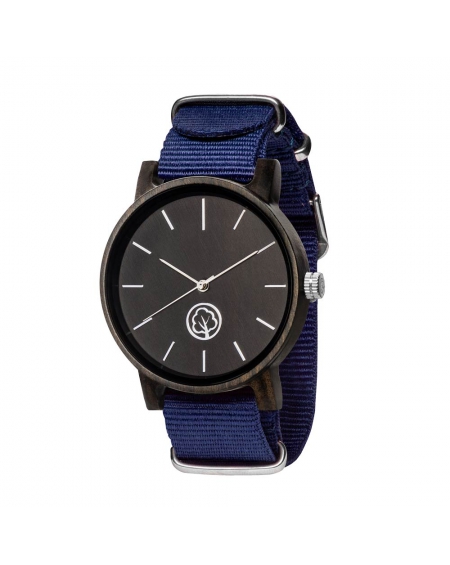 Drewniany Zegarek Albert Nylon