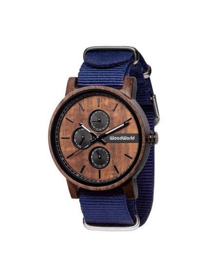 Drewniany Zegarek Blue Felix