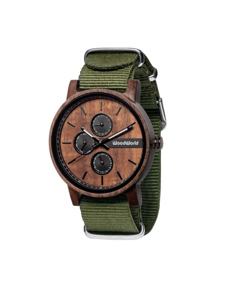 Drewniany Zegarek Green Natan