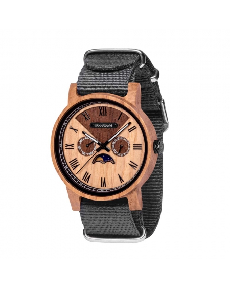 Drewniany Zegarek Grey Frank