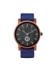 Drewniany Zegarek Blue John Nylon