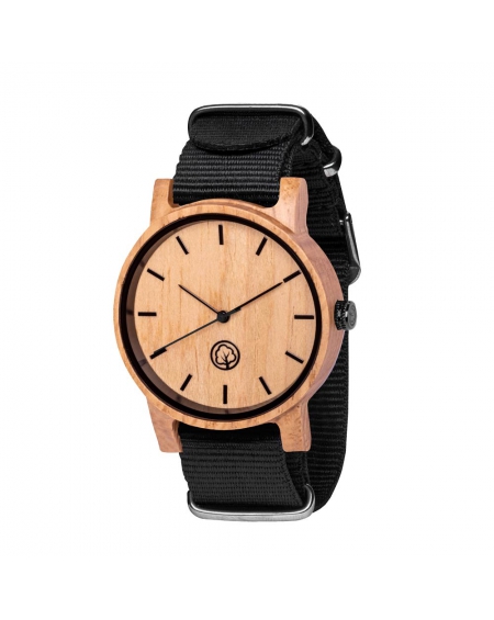 Drewniany Zegarek John Nylon