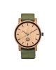 Drewniany Zegarek Donald Nylon