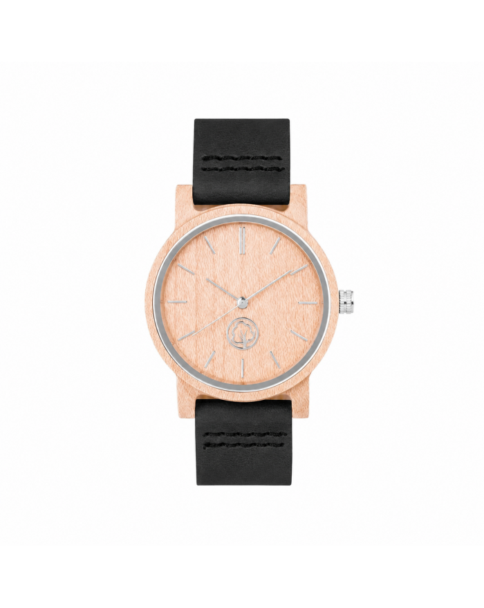 Drewniany Zegarek Lady Margaret Black